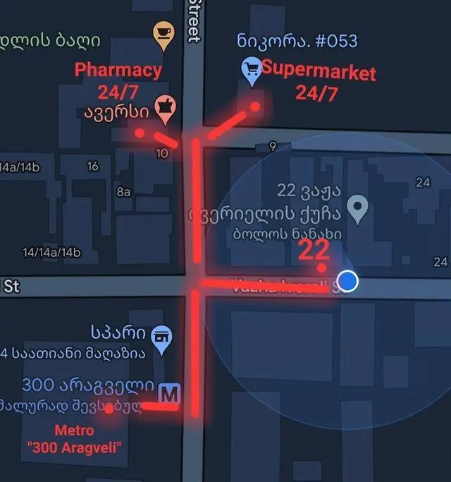 Flat 22 Apartment Tbilisi 0*,  Georgia
